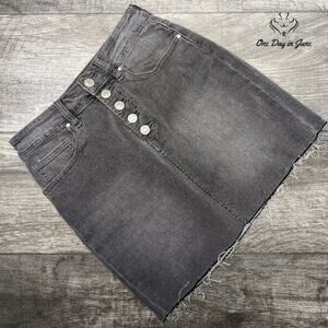 Pacsun Cutoff Denim Mini Skirt Size 24 (0)